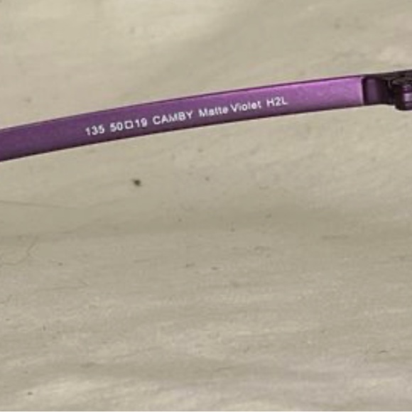 New Smith Optics Camby matte violet H2L metal frame durable women 50/19/135 - Picture 2 of 3